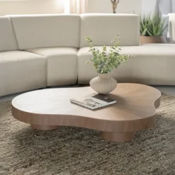 Eleonora Sohome Giftcard|Organische Salontafel|Organische Salontafel Bobbie Walnoot, 150 x 110cm