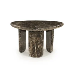 Eleonora Organische Salontafel|Organische Salontafel Devin Marmer, 65 x 56cm