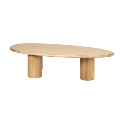 Richmond Interiors Organische Salontafel|Organische Salontafel Oakley Eikenhout, 160 x 80cm
