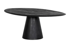 WOOOD Organische Salontafel|Organische Salontafel Posture Mangohout, kleur Zwart