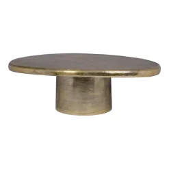 Richmond Interiors Organische Salontafel|Organische Salontafel Pulitzer 106 x 82cm, Brushed gold