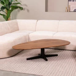 LABEL51 Organische Salontafel|Organische Salontafel Rosie Mangohout, 140 x 75cm