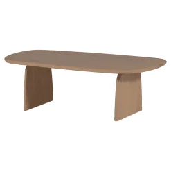 WOOOD Organische Salontafel|Organische Salontafel Tablo Eikenhout, kleur Naturel