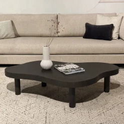 Livingfurn Organische Salontafel|Organische Salontafel Tobago Eiken, 135 x 82cm