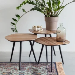 ZILT Salontafel Set|Organische Salontafel|Organische Salontafel Tyquan Set van 3 stuks