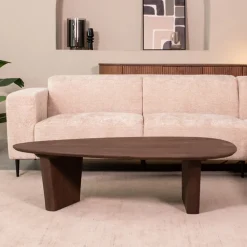 LABEL51 Organische Salontafel|Organische Salontafel Wow Mangohout, 135 x 75cm