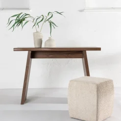 Nohr Sidetables|Organische Sidetable Darrnell , 120 x 40cm Walnoot