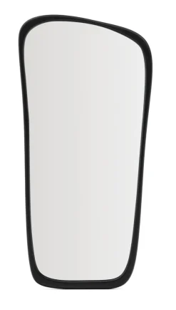 Kave Home Organische Spiegels|Zwarte Spiegels|Organische Spiegel Alura Teakhout, 192 x 95cm