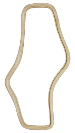 Light & Living Organische Spiegels|Organische Spiegel Celano Mangohout, kleur Naturel