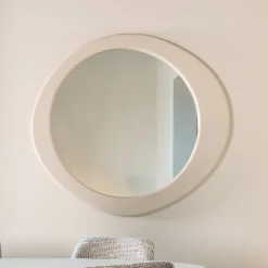 Richmond Interiors Organische Spiegels|Organische Spiegel Clayton 120 x 107cm, kleur Beige