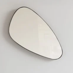 ZILT Zwarte Spiegels|Organische Spiegels|Organische Spiegel Francie 80 x 45cm