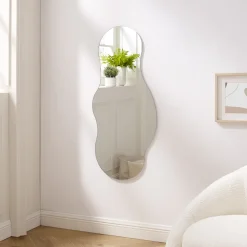 Artistiq Living Organische Spiegels|Organische Spiegel Katelin randloos, 110 x 50cm