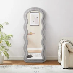 Artistiq Living Organische Spiegels|Organische Spiegel Loria Imitatiebont 170 x 70cm