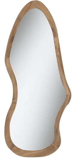 MUST Living Organische Spiegels|Organische Spiegel Mateo Teakhout, 200 x 85cm