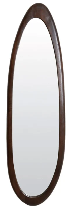 Light & Living Organische Spiegels|Organische Spiegel Salento Mangohout, 140 x 40cm
