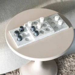 By-Boo Overige Decoratie|Ornament Tic Tac Toe Marmer Veelkleurig