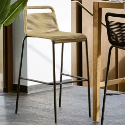 Kave Home Barkrukken|Outdoor Barkruk Lambton (zithoogte 74cm)