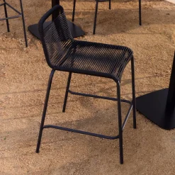 Kave Home Barkrukken|Outdoor Barkruk Lambton (zithoogte 62cm)