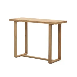 Kave Home Bartafels Voor In Je Tuin|Bartafels|Outdoor Bartafel Canadell hout, 140 x 70cm Teak