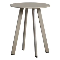 WOOOD Loungetafels & Bijzettafels|Zwarte Bijzettafel|Outdoor Bijzettafel Fer Ø40cm