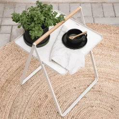 Nohr Loungetafels & Bijzettafels|Outdoor Bijzettafel Redell 43 x 43cm