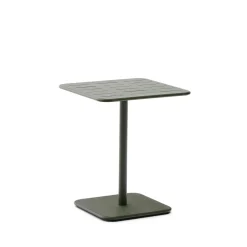 Kave Home Eettafels Voor In Je Tuin|Outdoor Bistrotafel Brai Staal, 70 x 70cm
