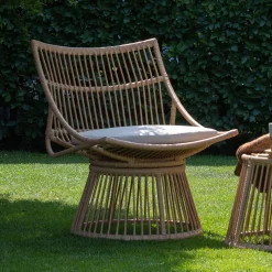 WOOOD Loungestoelen|Outdoor Fauteuil Alatna Wicker Naturel