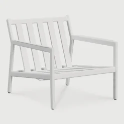 Ethnicraft Loungestoelen|Outdoor Fauteuil Jack Aluminium, kleur Wit