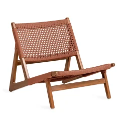 Jesper Home Loungestoelen|Outdoor Fauteuil Kuwana Amber Teakhout