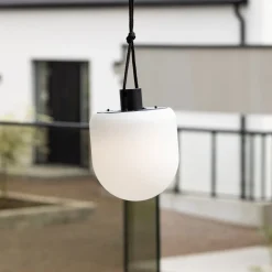 Nohr Hanglampen Voor Buiten|Outdoor Hanglamp Bishop 16cm Wit