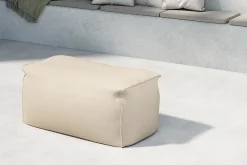 Nohr Tuin-Hockers|Outdoor Hocker Carlson Olefin, kleur Beige