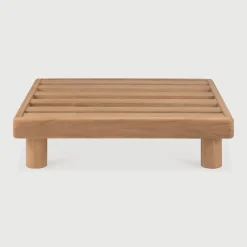 Ethnicraft Tuin-Hockers|Outdoor Hocker Monocle Teakhout Naturel