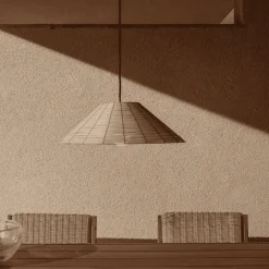 Kave Home Hanglampen Voor Buiten|Outdoor Lampenkap Saranella kleur Beige