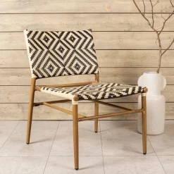 Nohr Loungestoelen|Outdoor Loungestoel Cherrise Rotan en Wicker Bruin