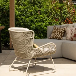 WOOOD Loungestoelen|Outdoor Loungestoel Grace All Weather, kleur Zand
