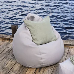 Nohr Tuin-Hockers|Outdoor Poef / Zitzak Covey Beige