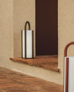 Kave Home Vloerlampen Voor Buiten|Outdoor Vloerlamp Leros Oplaadbaar