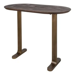 Richmond Interiors Bartafels|Ovale Bartafel Revelin Mangohout, 140 x 75cm