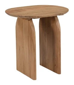 Artistiq Living Ronde Bijzettafel|Ovale Bijzettafel Sequia Acaciahout, 60 x 45cm