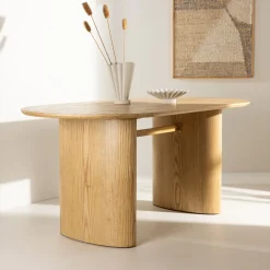 Nohr Ovale Eettafel|Ovale Eettafel Analuisa MDF, 180 x 75cm