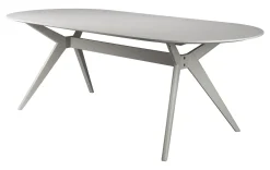 ZILT Ovale Eettafel|Ovale Eettafel Ciearra 220 x 95cm, kleur Beige