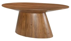 Artistiq Living Ovale Eettafel|Ovale Eettafel Elicia Mangohout, 210 x 100cm