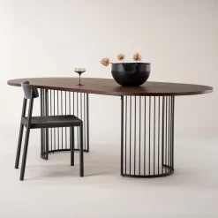 Nohr Ovale Eettafel|Ovale Eettafel Emmauel MDF, 220 x 110cm