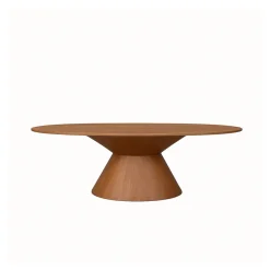 LABEL51 Ovale Eettafel|Ovale Eettafel Jagger l Mangohout, 220 x 110cm Nature