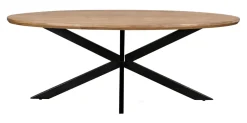 Livingfurn Ovale Eettafel|Ovale Eettafel Jesper Mangohout