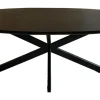 Livingfurn Ovale Eettafel|Ovale Eettafel Jesper Mangohout, 240 x 110cm, kleur Zwart