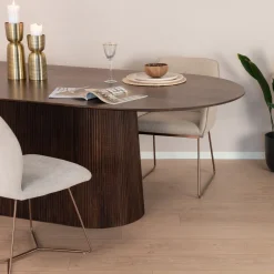 Sohome Sohome Giftcard|Ovale Eettafel|Ovale Eettafel Olav Mangohout, kleur Walnoot