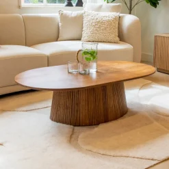 Sohome Sohome Giftcard|Ovale Salontafel Olav Mangohout, 120 x 70cm