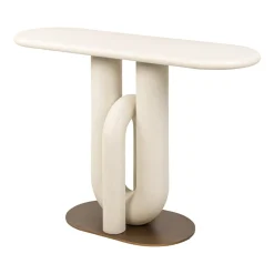 Richmond Interiors Sidetables|Ovale Sidetable Winslow 130cm, kleur Wit
