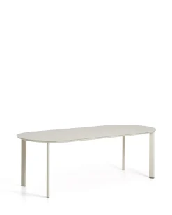 Kave Home Eettafels Voor In Je Tuin|Ovale Tuintafel Erice kleur Ecru